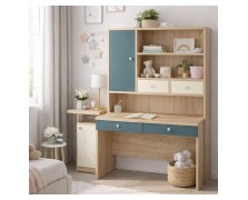 Γραφείο Willow με καπελιέρα ελληνικής κατασκευής 120Χ55ΒΧ74Υ