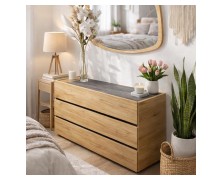 Συρταριέρα Josie 100Μ x 65Υ x 45Β με 3 συρτάρια ελληνικής κατασκευής 