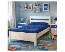 Κρεβάτι ξύλινο Dream από μασίφ πεύκο ελληνικής κατασκευής 