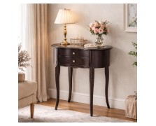 Bοηθητικό τραπεζάκι Bean Μ63xΒ40xΥ72 εκ από Mdf οξιά και μασίφ πόδια