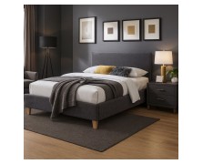 Κρεβάτι υφασμάτινο Lito ελληνικής κατασκευής