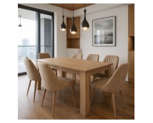 Τραπέζι τραπεζαρίας Ξύλο οξιάς 